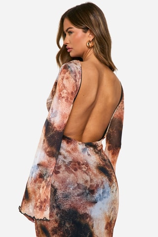 Robe longue - Marron