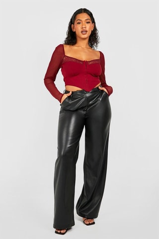 Crop top - Bordeaux