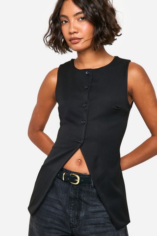Gilet de costume - Noir