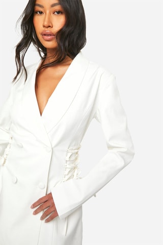 Robe droite - Blanc
