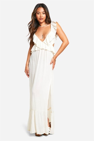 Robe longue - Ecru