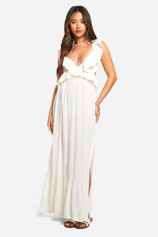 Robe longue - Ecru