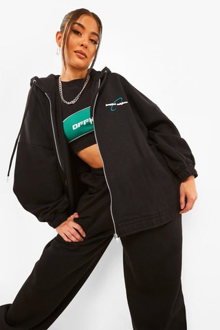 Sweat à capuche - Noir