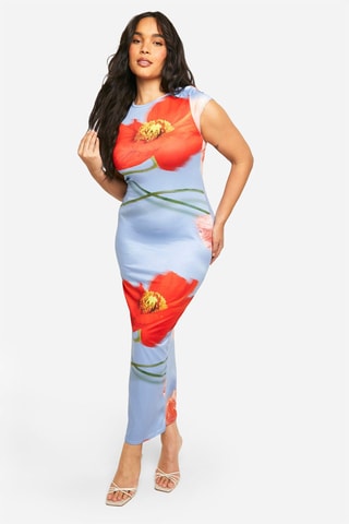 Robe fourreau - Ciel