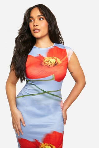 Robe fourreau - Ciel