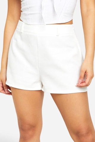 Short taille haute - Ivoire