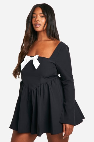Robe patineuse - Noir
