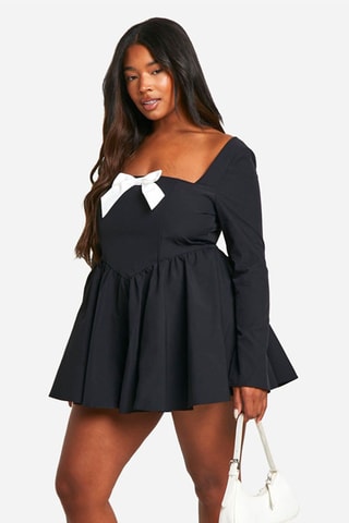 Robe patineuse - Noir