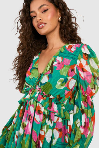 Robe patineuse - Vert