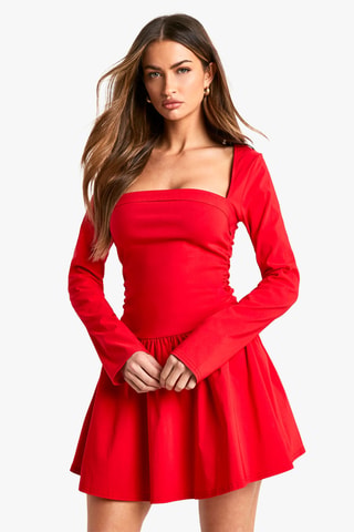 Robe patineuse - Rouge