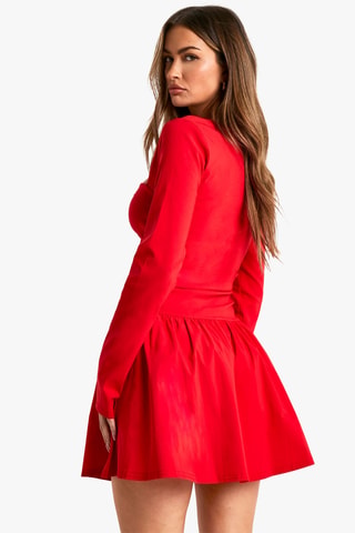 Robe patineuse - Rouge