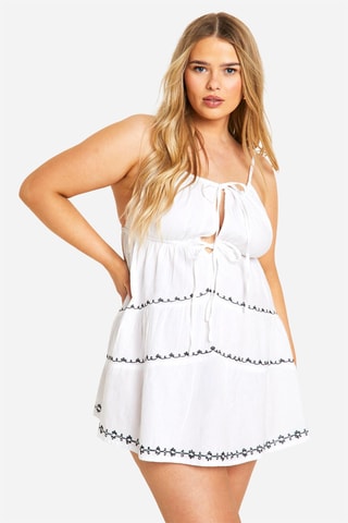 Robe patineuse - Blanc