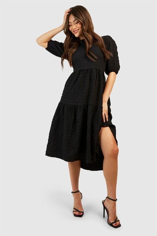 Robe midi - Noir