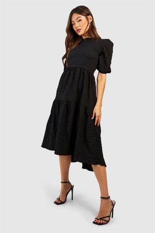 Robe midi - Noir