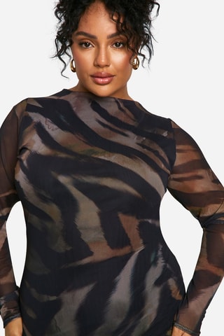 Robe longue - Marron