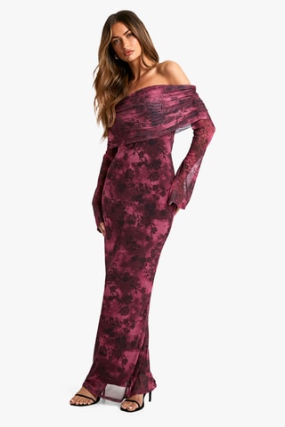 Robe longue - Fuchsia