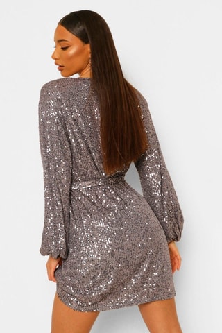 Robe patineuse - Gris