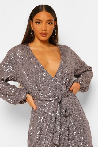 Robe patineuse - Gris