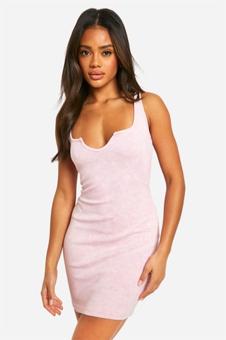 Robe fourreau - Rose