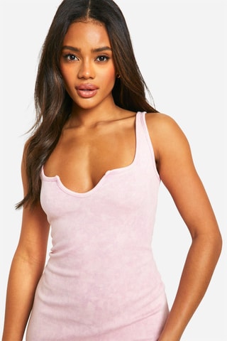 Robe fourreau - Rose