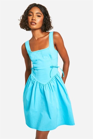 Robe patineuse - Turquoise