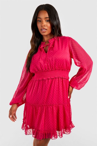 Robe patineuse - Fuchsia