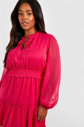 Robe patineuse - Fuchsia