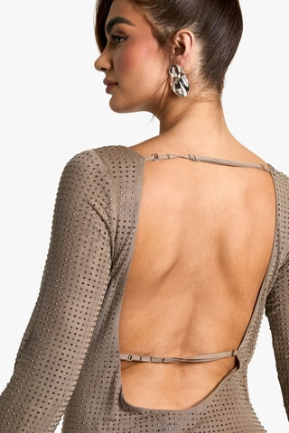 Robe longue - Taupe