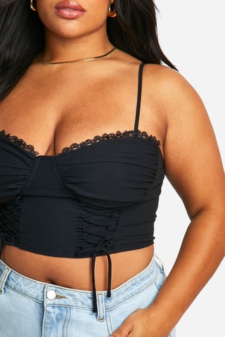 Crop top - Noir