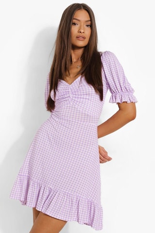 Robe patineuse - Mauve