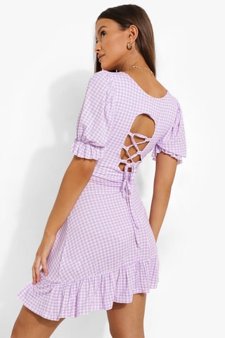 Robe patineuse - Mauve