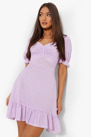 Robe patineuse - Mauve