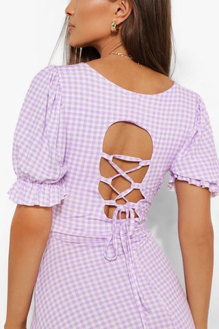 Robe patineuse - Mauve