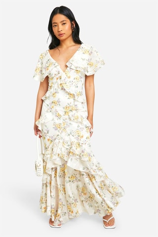 Robe longue - Jaune