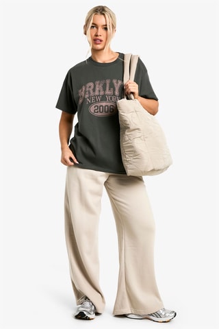 Camiseta oversize - Antracita