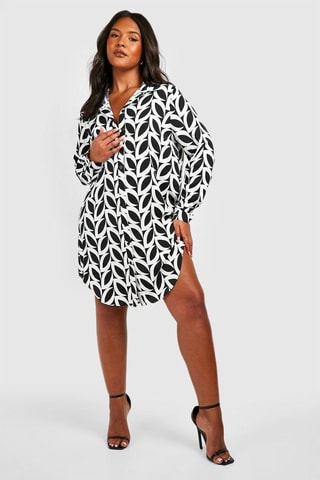 Robe chemise - Noir