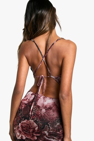 Crop top - Vieux rose