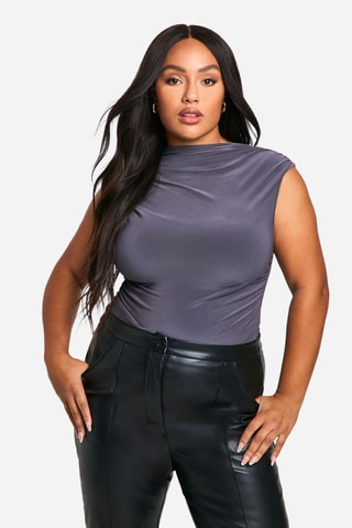 Top - Gris foncé