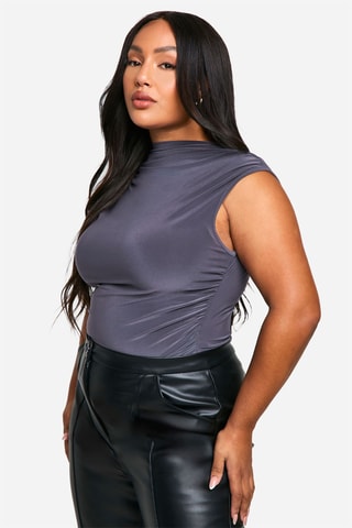 Top - Gris foncé