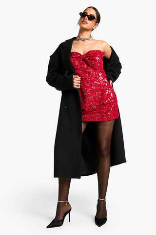 Robe bustier - Rouge