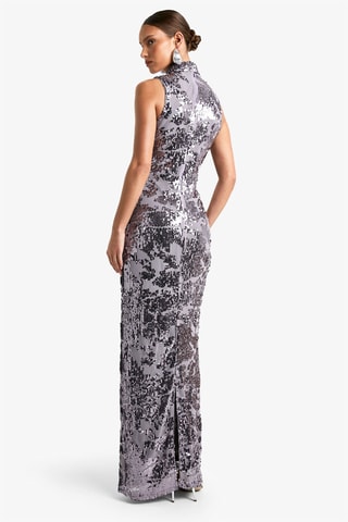 Robe longue - Argenté