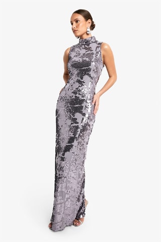Robe longue - Argenté