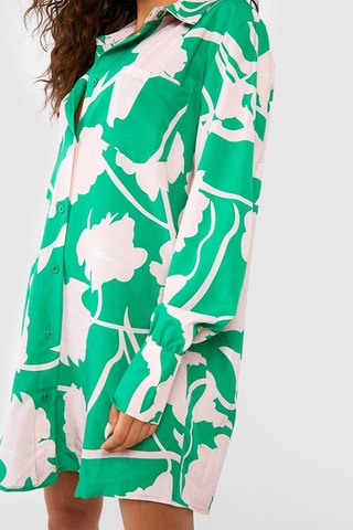 Robe chemise - Vert