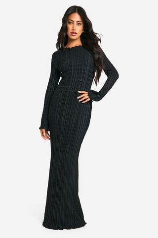Robe longue - Noir