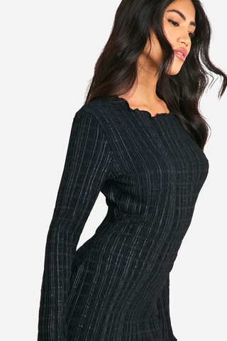Robe longue - Noir