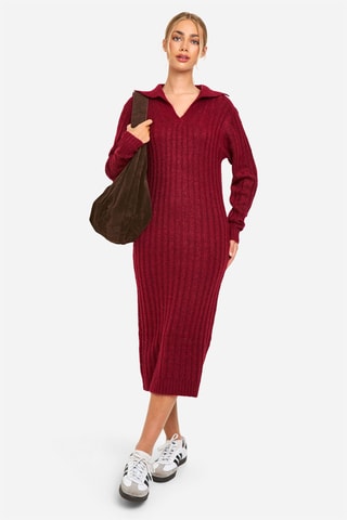 Robe pull - Rouge