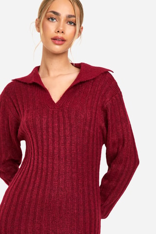 Robe pull - Rouge