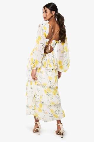 Robe volantée - Blanc