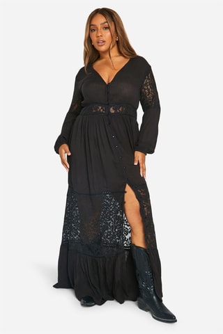 Robe longue - Noir