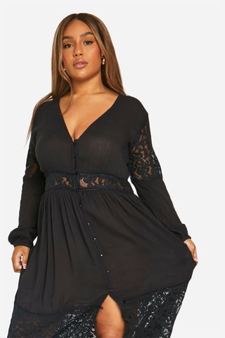 Robe longue - Noir